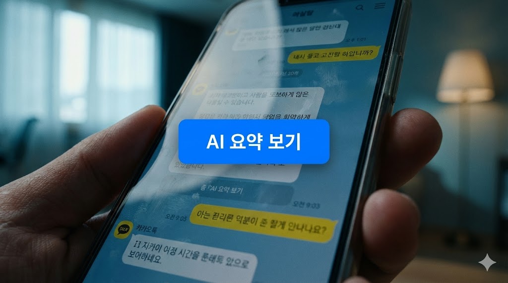 카카오톡 AI 요약 기능 끄기, 30초 완성 (모바일, PC 완벽 가이드)