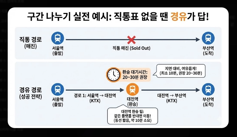 예매 실패 시 교통수단(고속버스,택시)(비교 + 전략)