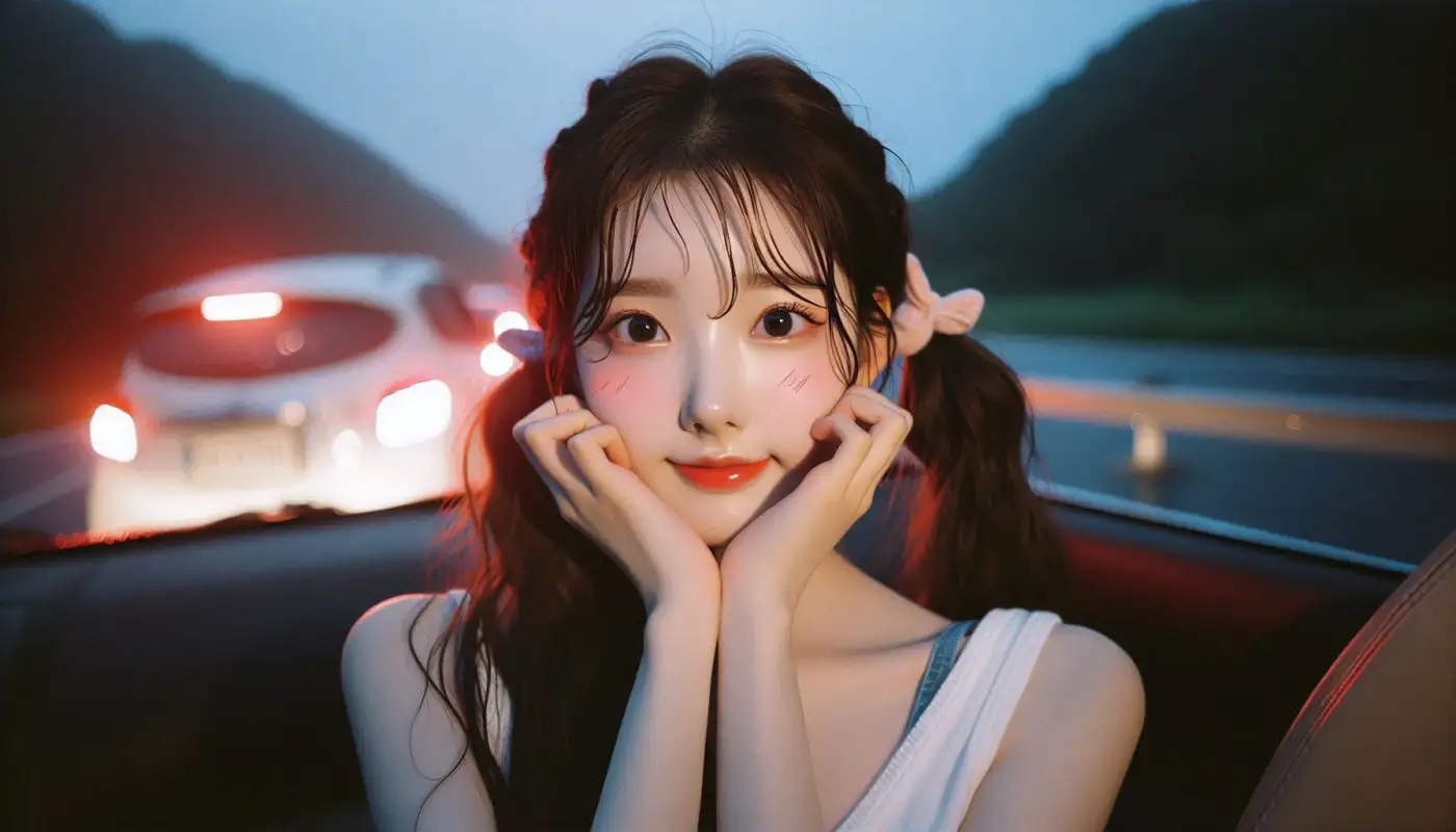 라벨택-셩격-테스트하는-여성의-모습