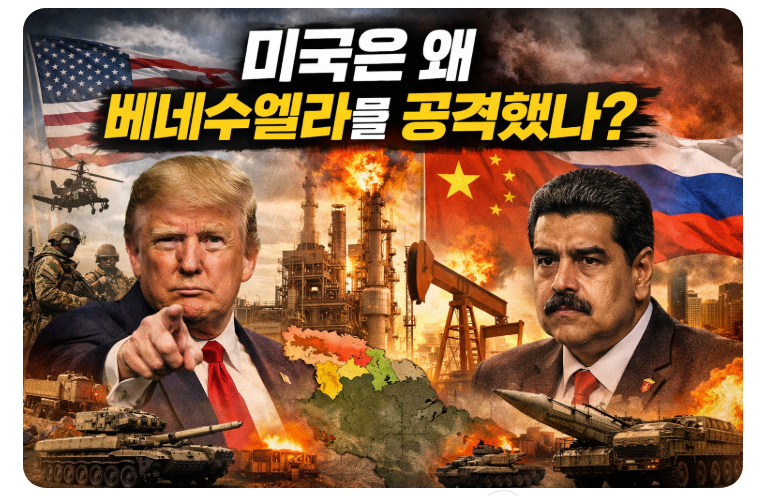 미국은 왜 배네수엘라를 공격했나