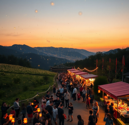 무주반딧불축제그림
