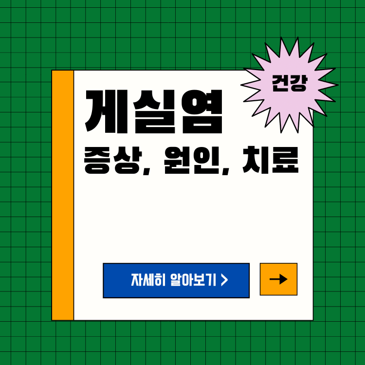 게실염 괴실염 증상 치료 원인 예방