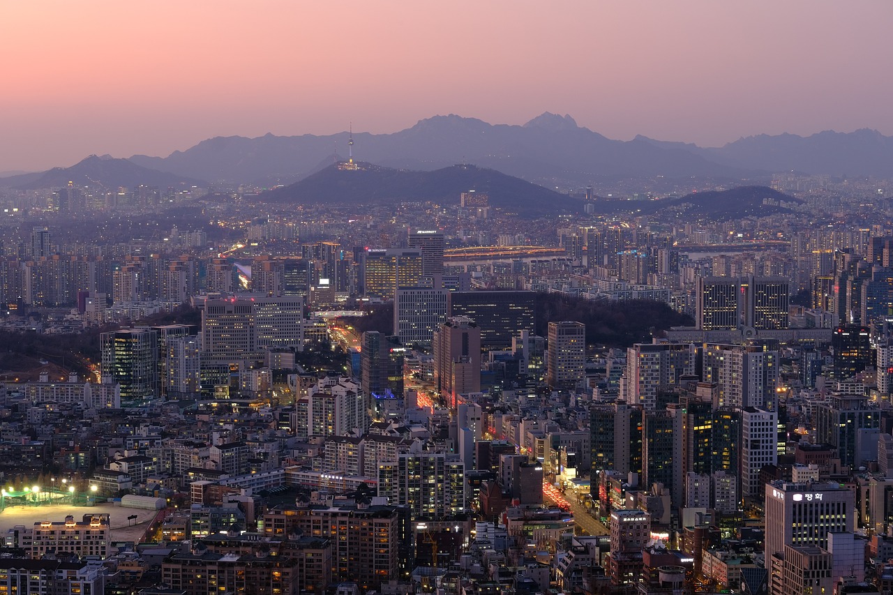 도시-서울-빌딩들-항공사진