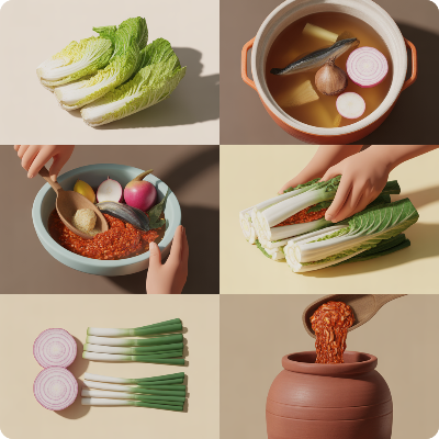 김장김치 맛있게 담는 법 이미지