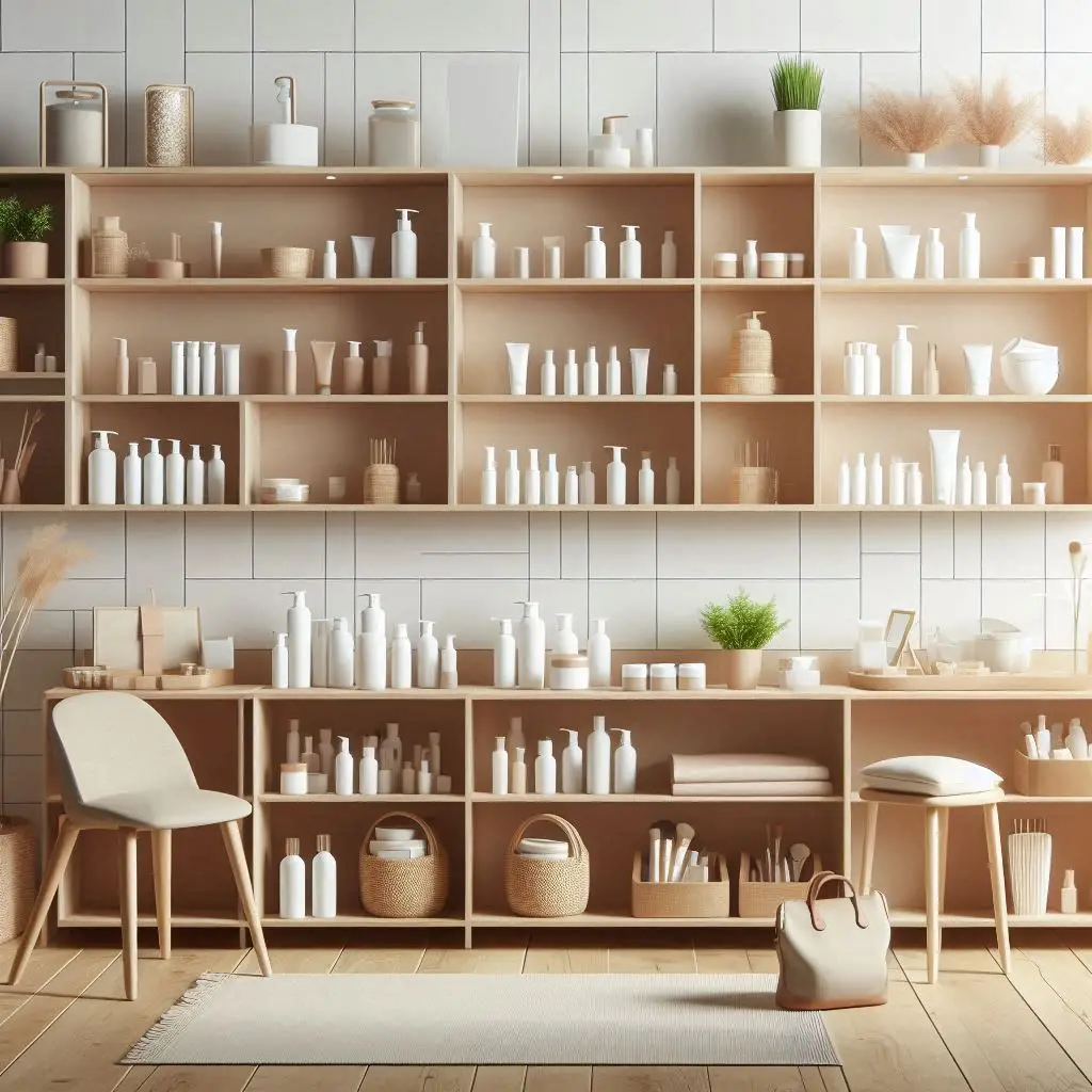 피부,체형관리 샵 배경