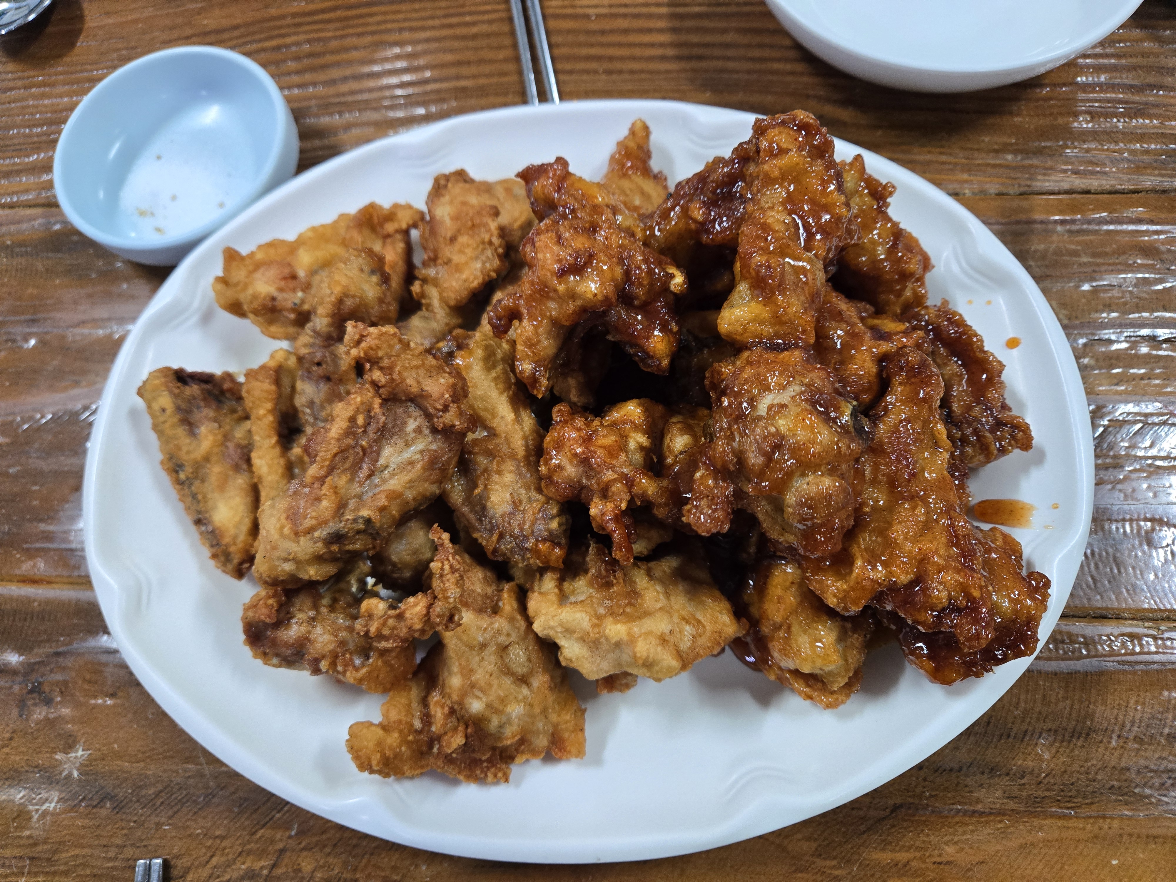 동성로 맛집 원주통닭 반반메뉴