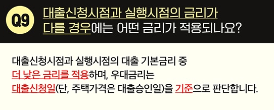 특례보금자리론 신청 자격 금리