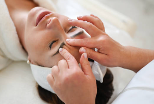 팔자주름 마사지