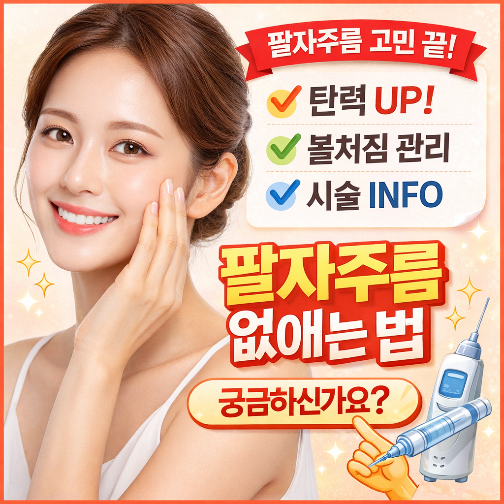 팔자주름 없애는 방법