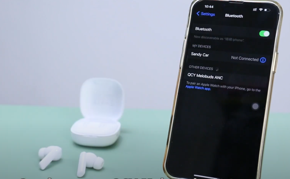 qcy 블루투스 이어폰 연결방법