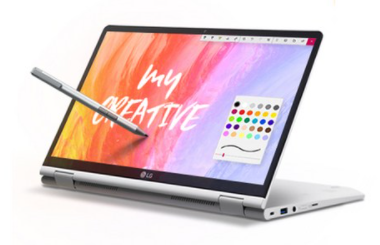 LG전자 2020 그램 2in1 14, 스노우 화이트, 코어i5 10세대, 256GB, 8GB, WIN10 Home, 14T90N-VR5JK