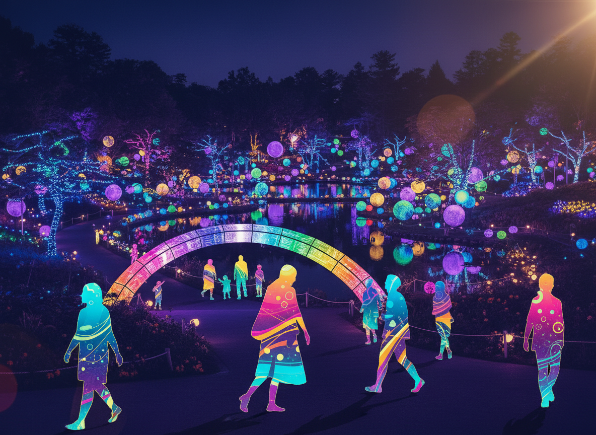 2026 오사카 야간 전시 팀랩 보태니컬 보타니컬 가든 티켓 예약 위치 시간