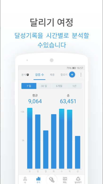 만보기 어플, 핸드폰에서 무료 만보기 어플 실행하기