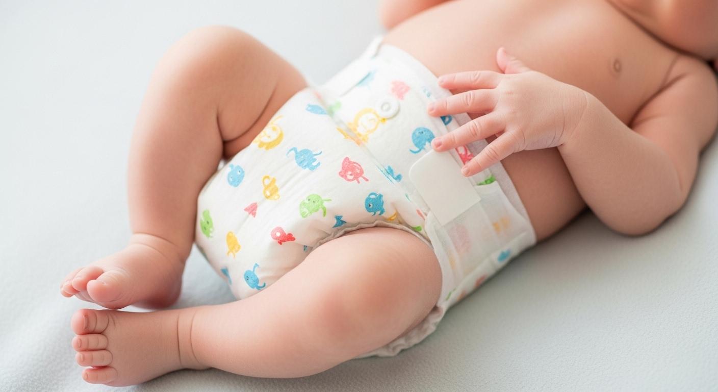 신생아 기저귀 텀