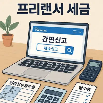 프리랜서 세금 신고 완벽 가이드: 퇴사자와 입사자를 위한 실전 매뉴얼