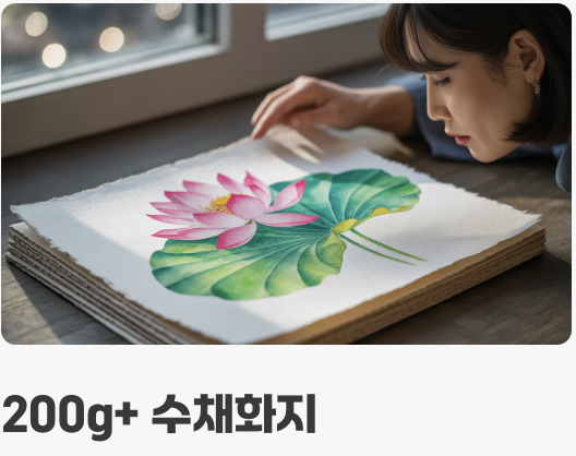 '평량(g/m²)'으로 진짜 두께 알기