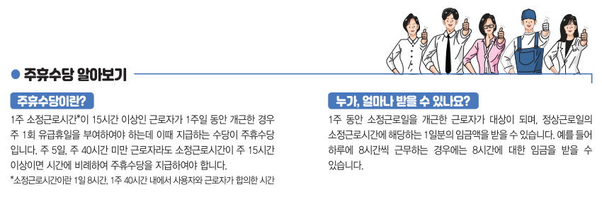 주휴수당 알아보기