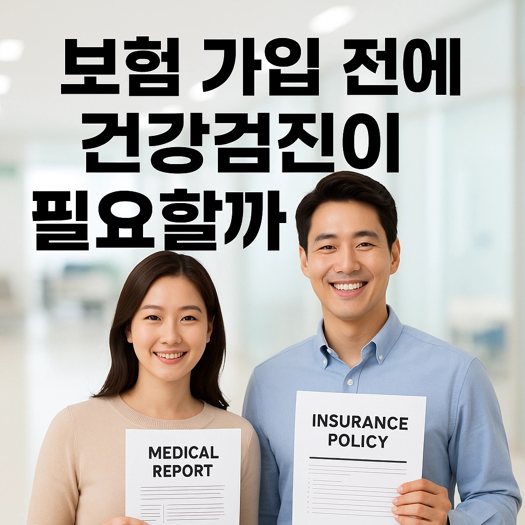 보험 가입 전 건강검진 필요 여부 고지의무 범위
