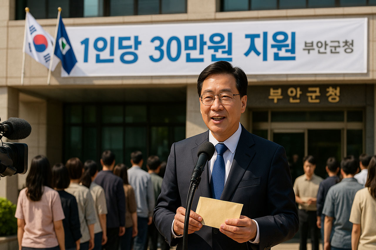 전북 부안군 민생안정지원금 지급 총정리 (1인당 30만 원 혜택)