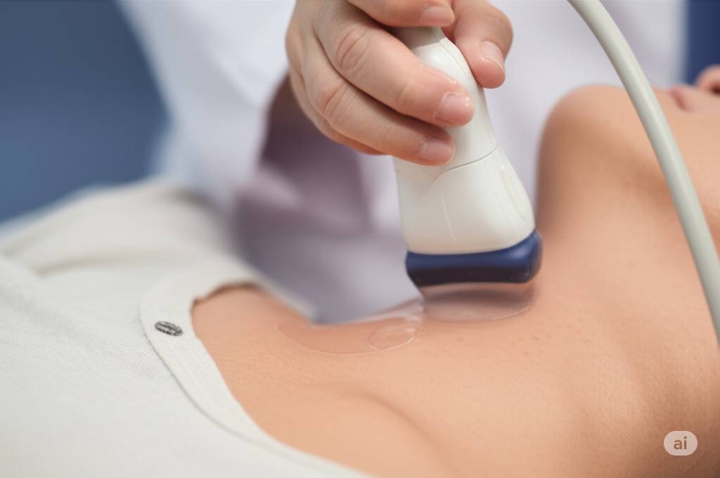 갑상선 초음파 이미지