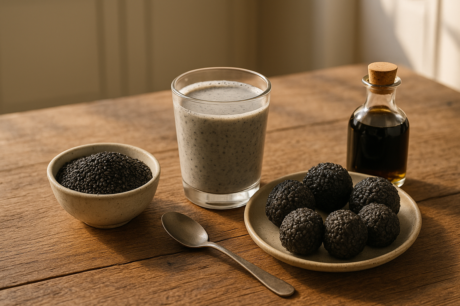 검은깨의 효능과 부작용, 건강을 위한 검은 보물의 모든 것