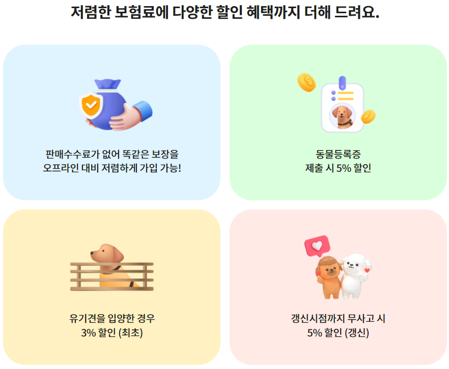 펫보험 펫실비보험 반려견 반려묘