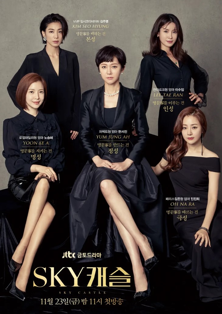 넷플릭스 SKY 캐슬 포스터