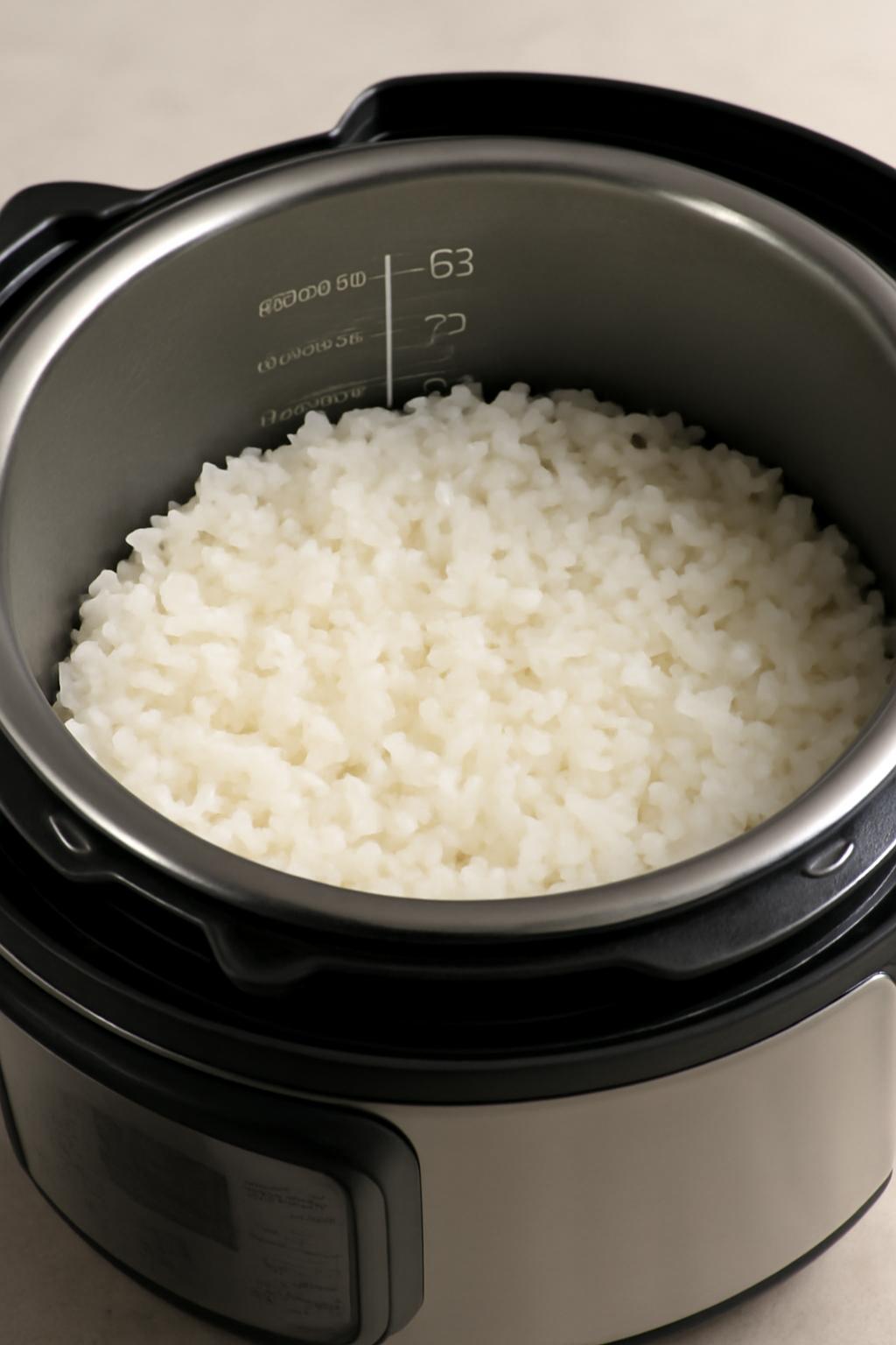 압력솥 밥 물양