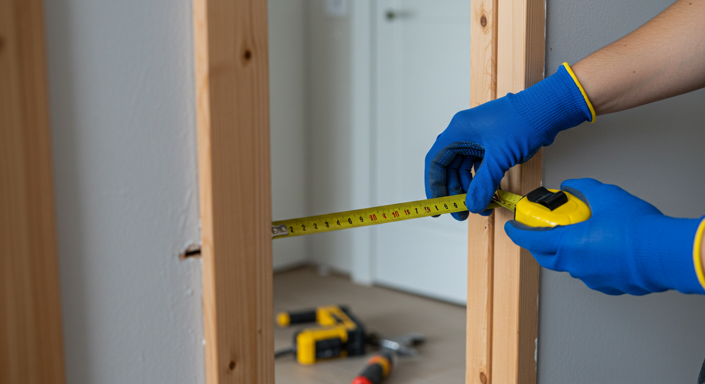 문짝 교체 사진