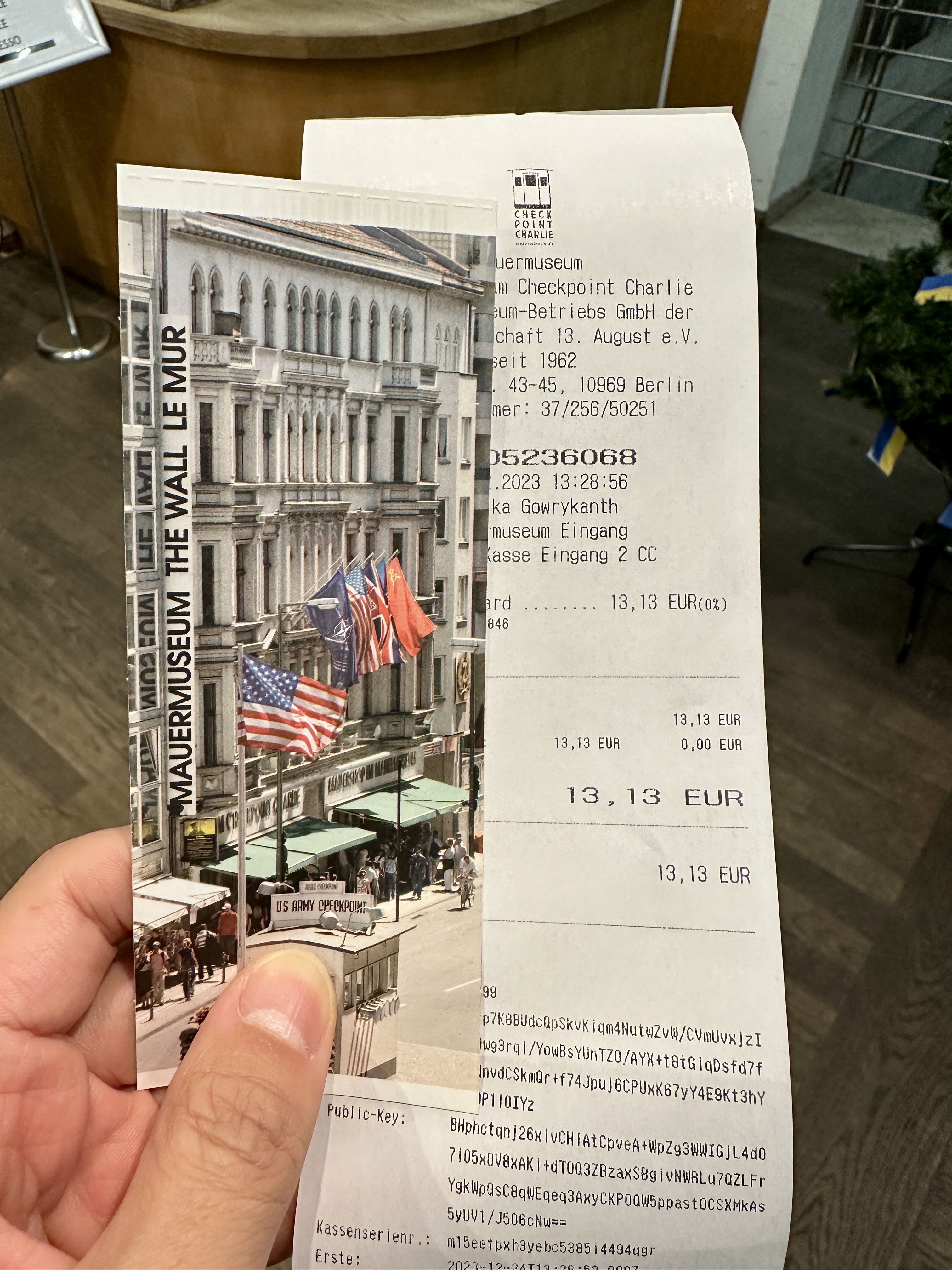 체크포인트 찰리 박물관 티켓