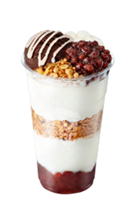 팥빙 초코 젤라또 파르페