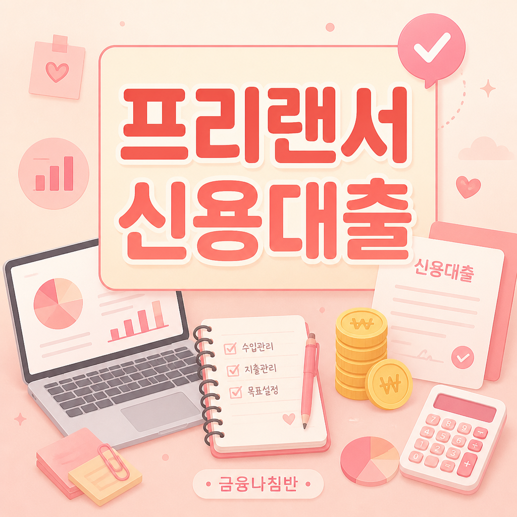 프리랜서 신용대출