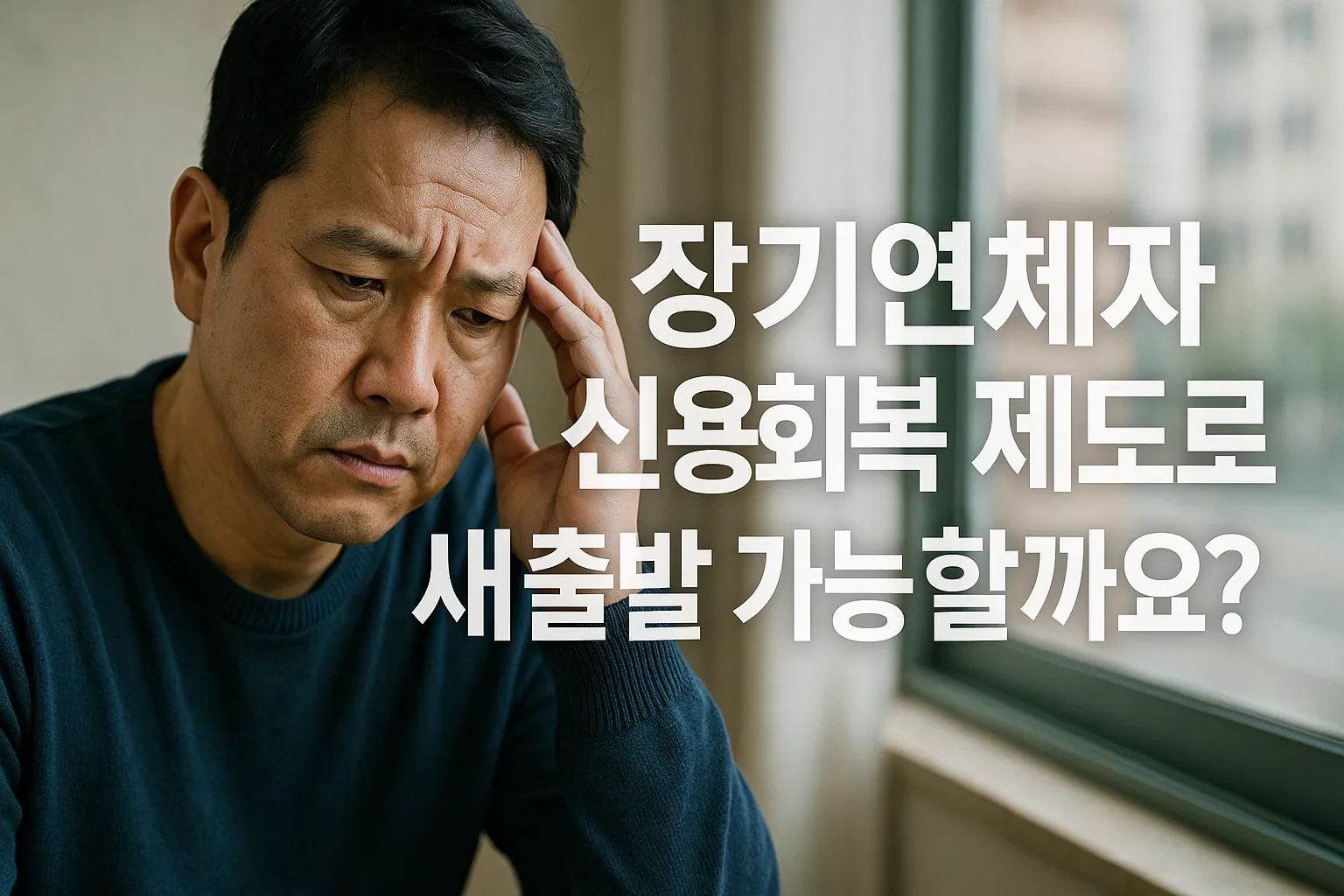 장기연체자 신용회복 제도로 새출발 가능할까요?