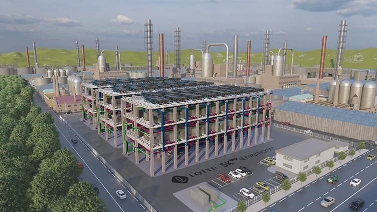 울산하이드로젠파워 1호, 2호, 3호 조감도.