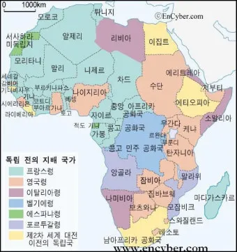 아프리카 대륙에 위치한 국가와 특징_5