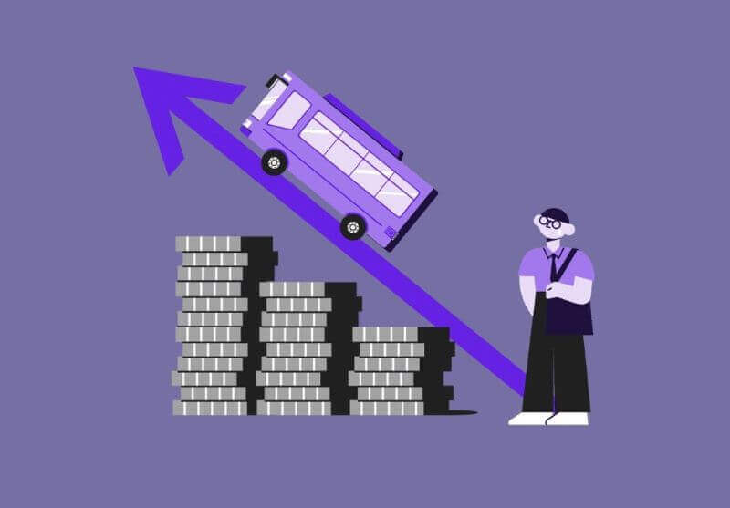 교통요금 확정 일러스트 이미지 &lt; 출처 : 롯데 &gt;