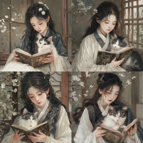 미드저니-Variations로-생성하기-달나무-작가님