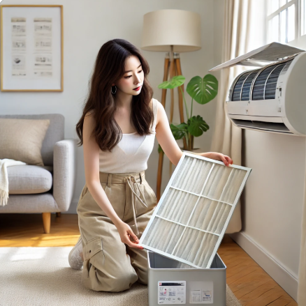 에어컨 필터 청소방법