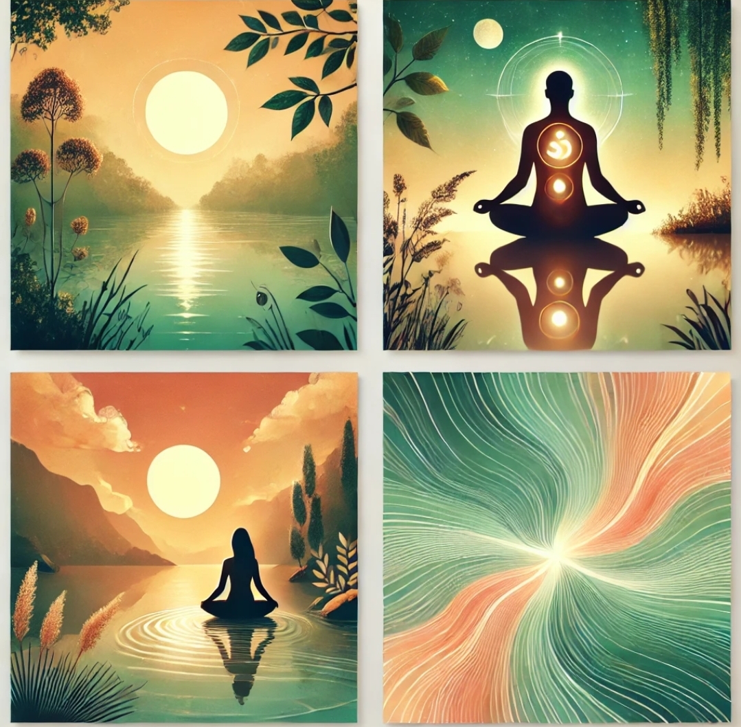 마음을 다스리기 위한 명상과 평온한 그림