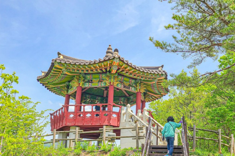 문경 봉명산 출렁다리