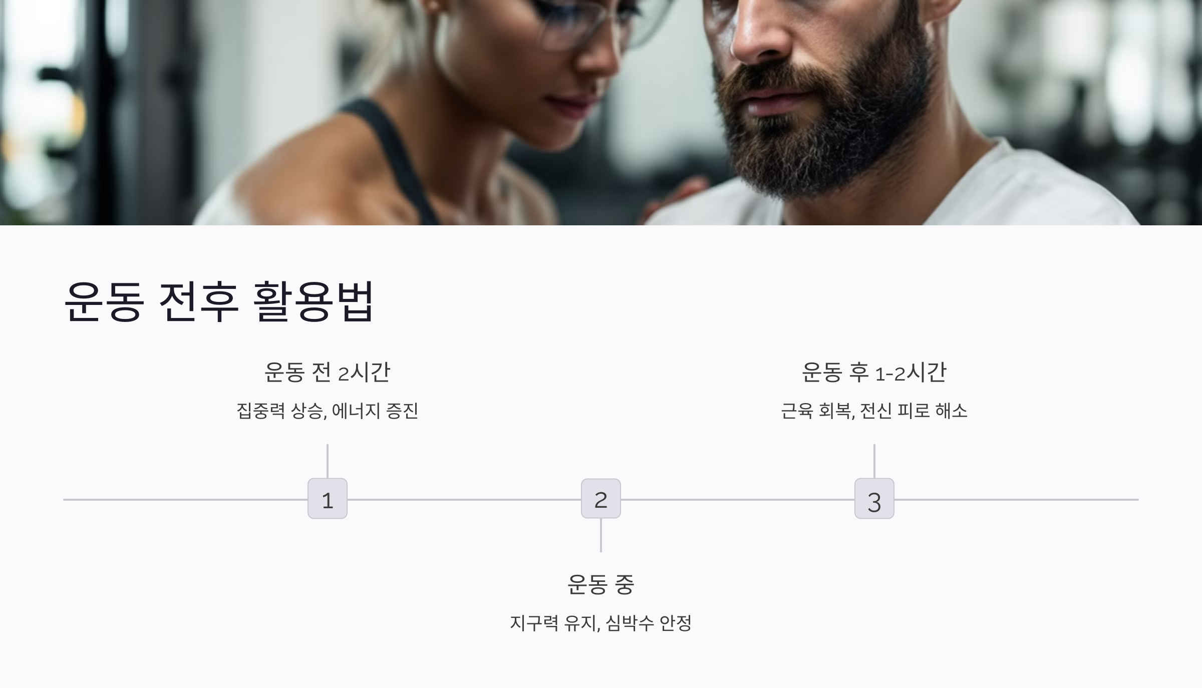 운동 전후 마늘주사 루틴 어떻게 구성할까?