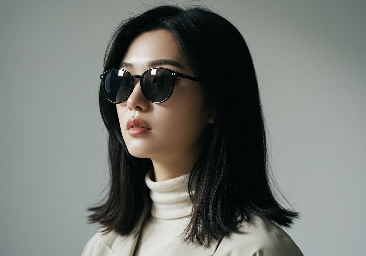 직장인 여성 데일리용 품격있는 선글라스