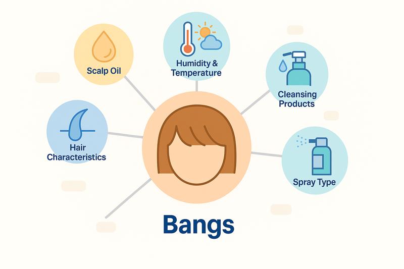 앞머리 고정이 안 되는 날