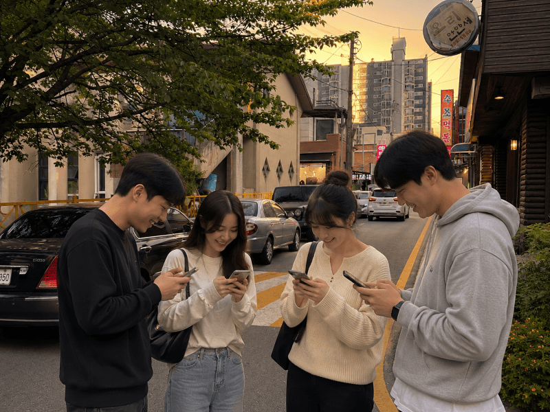 한국의 연락 문화