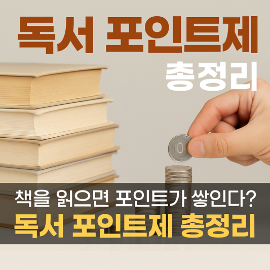 독서 포인트제 총정리(경기도 편) – 책을 읽으면 포인트가 쌓인다