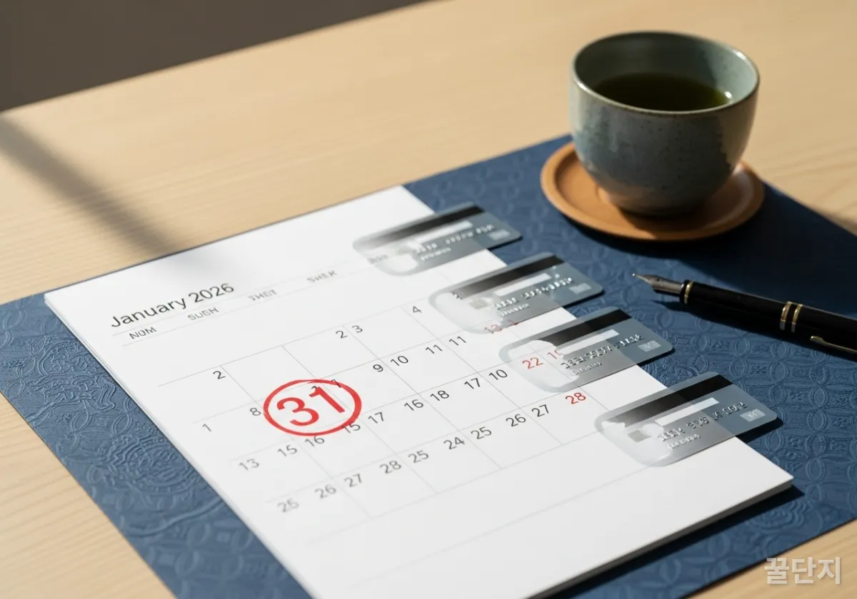 2026๋
1์ ๋ฌ๋ ฅ๊ณผ ์ฌ๋ผ์ง๋ ์ ์ฉ์นด๋ ํฌ์ธํธ ์ด๋ฏธ์ง