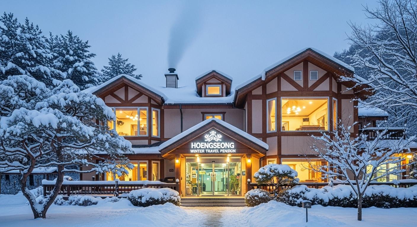 횡성 겨울여행펜션