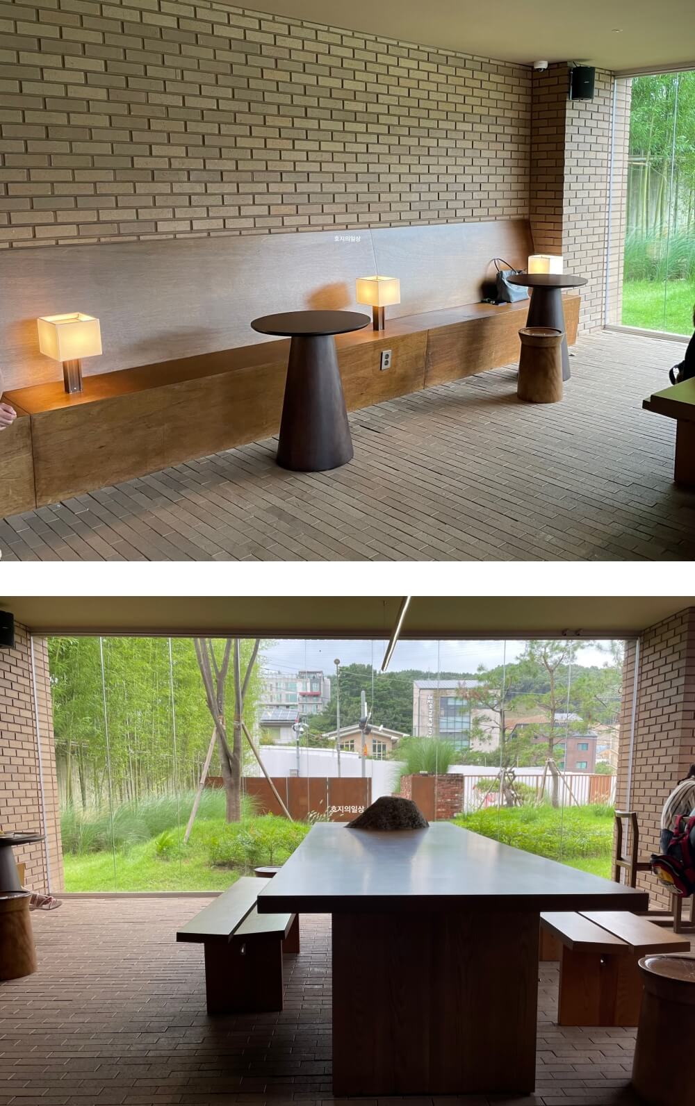 용인 수지 신상 카페 타임투비 - 매장 1층 좌석