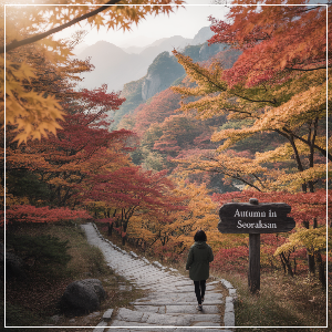 2025년 단풍 절정 시기 – 강원권 단풍 명소 가상 이미지