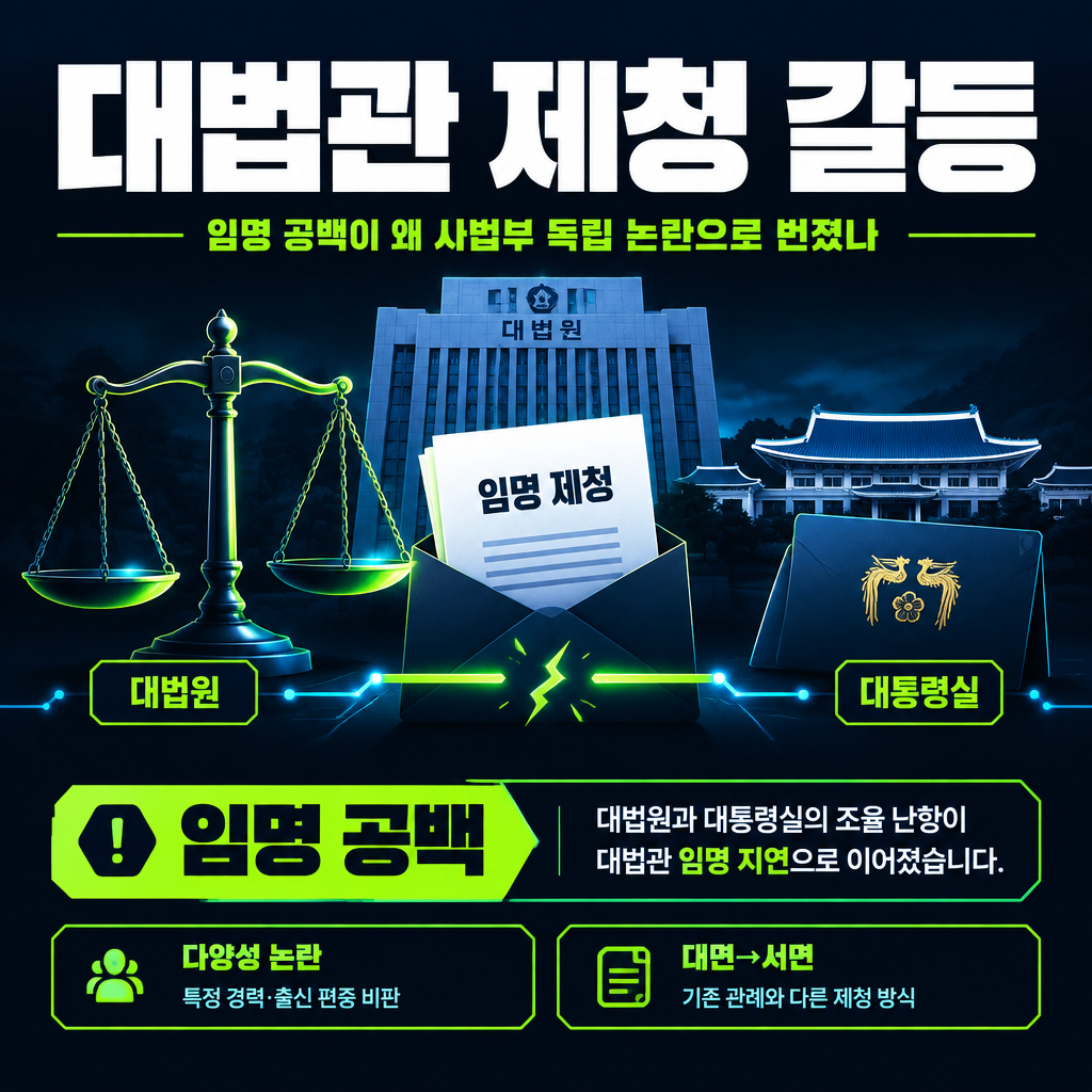 대법관 제청 갈등